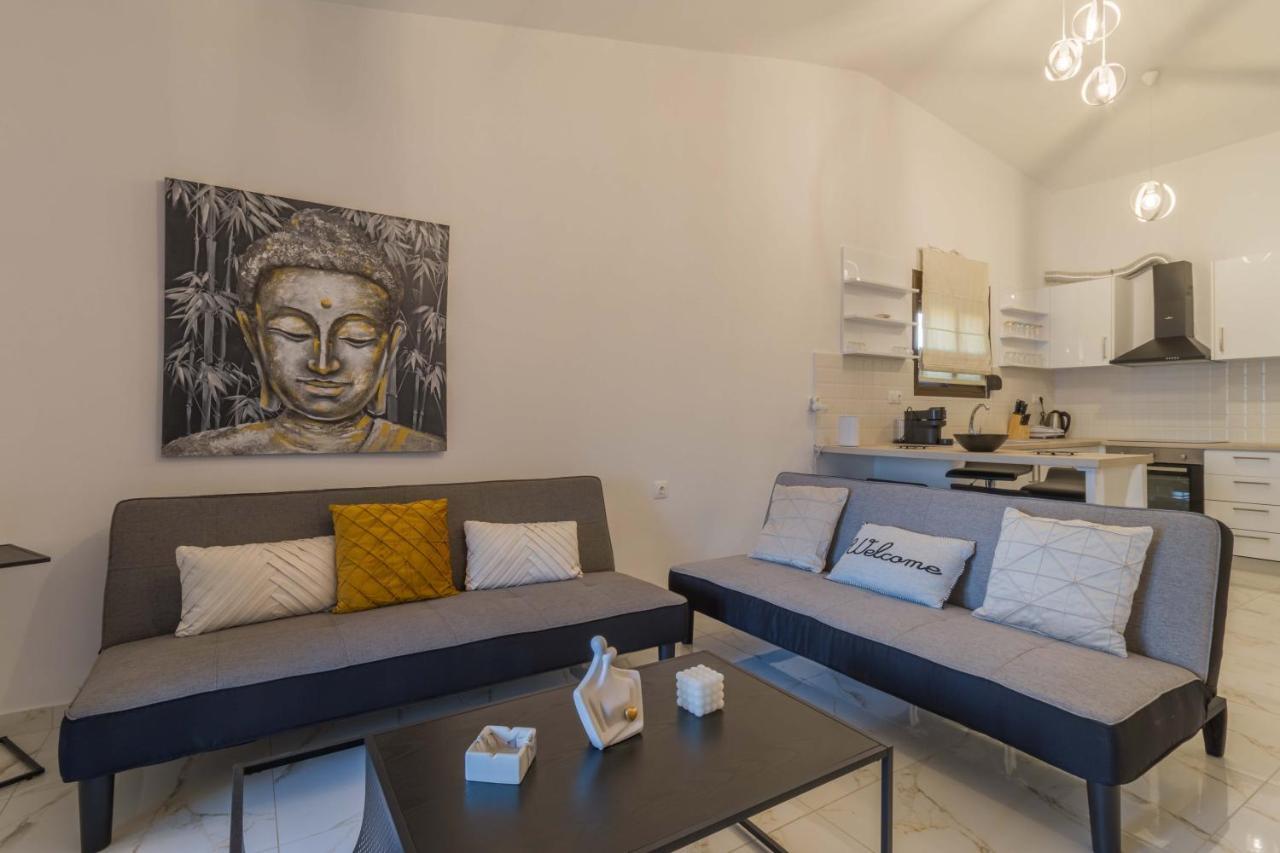 Seaside Serenity Suite In Loutra Като Алмири Екстериор снимка