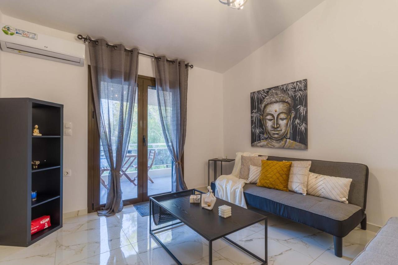 Seaside Serenity Suite In Loutra Като Алмири Екстериор снимка