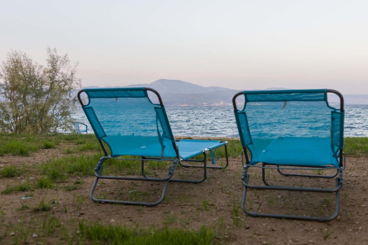 Seaside Serenity Suite In Loutra Като Алмири Екстериор снимка