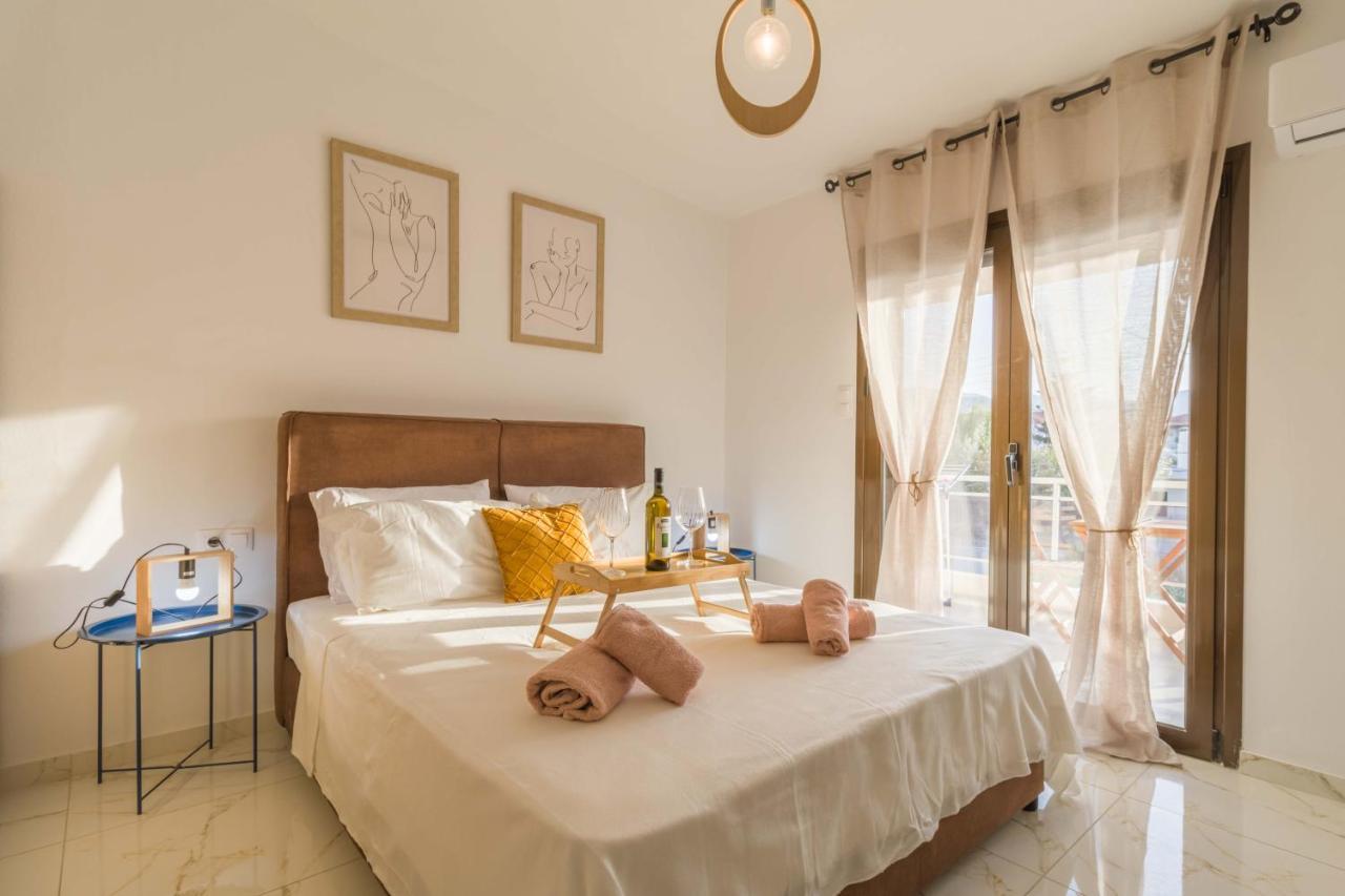 Seaside Serenity Suite In Loutra Като Алмири Екстериор снимка