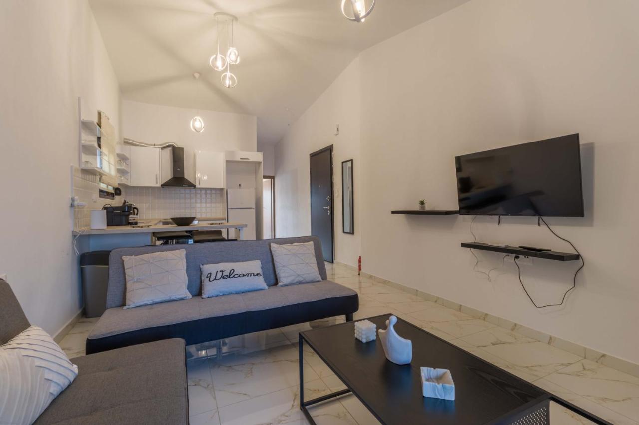 Seaside Serenity Suite In Loutra Като Алмири Екстериор снимка