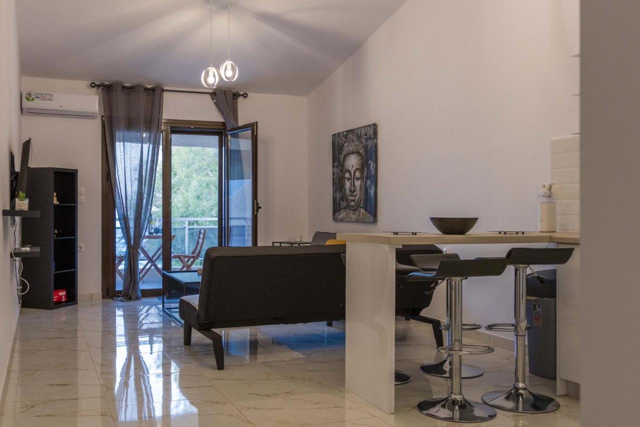 Seaside Serenity Suite In Loutra Като Алмири Екстериор снимка