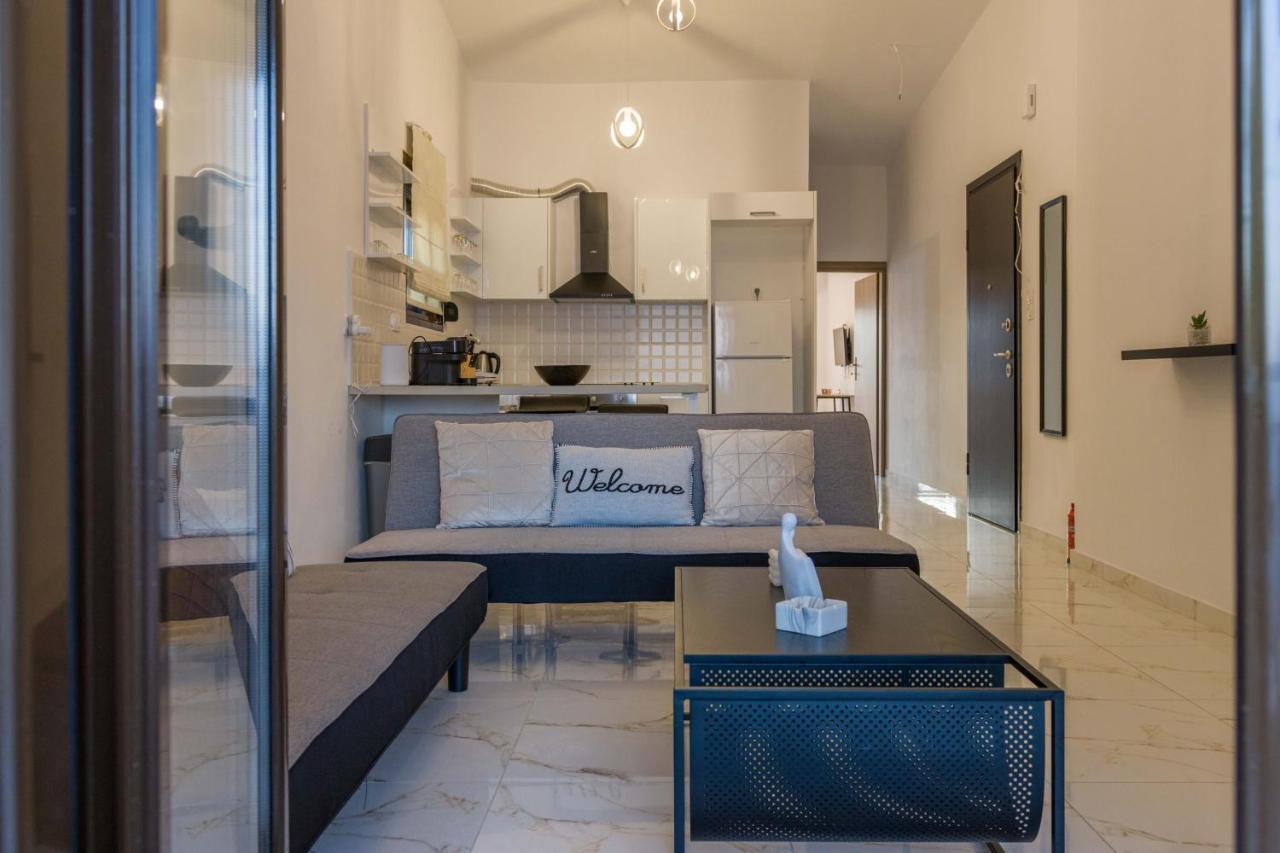 Seaside Serenity Suite In Loutra Като Алмири Екстериор снимка