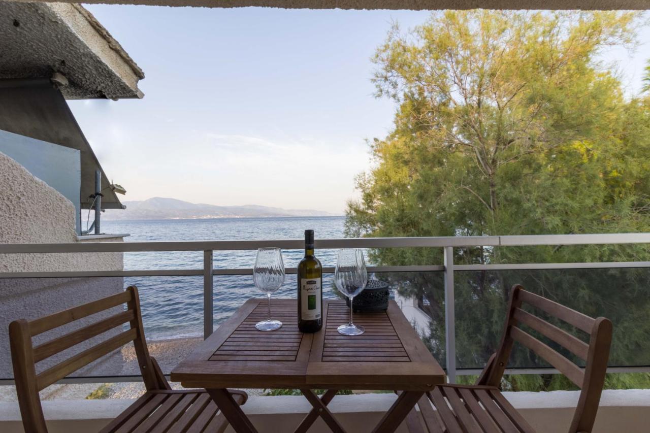 Seaside Serenity Suite In Loutra Като Алмири Екстериор снимка