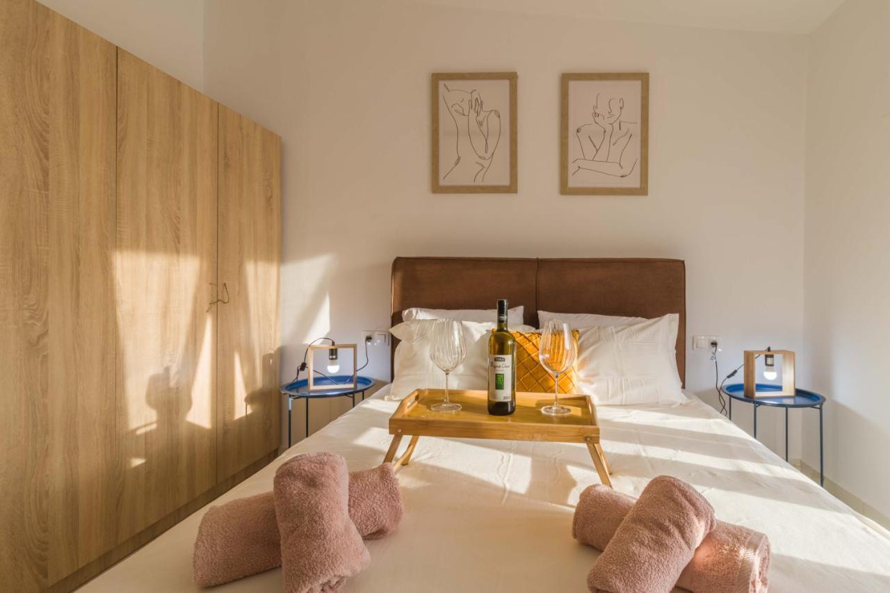 Seaside Serenity Suite In Loutra Като Алмири Екстериор снимка