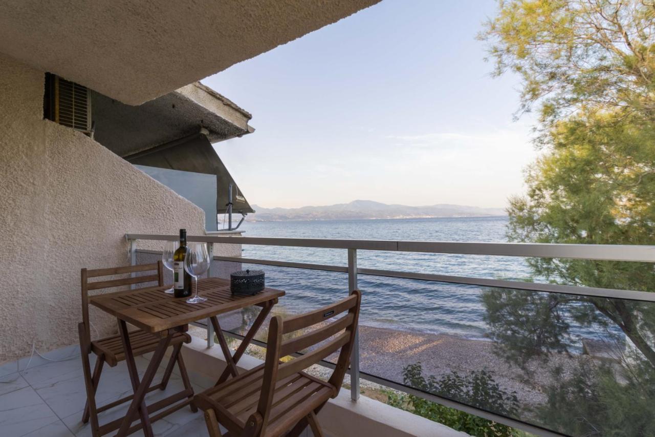 Seaside Serenity Suite In Loutra Като Алмири Екстериор снимка